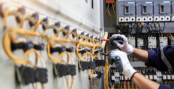 Professional Electrician technician working in Garrison, MD